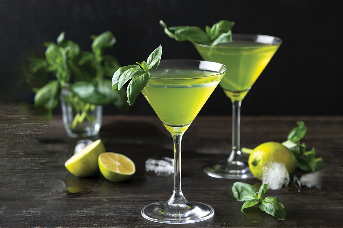 Basil Bliss Cocktail