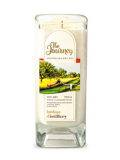 BoozyCandlez Imbue Journey Gin Candle