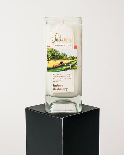 BoozyCandlez Imbue Journey Gin Candle