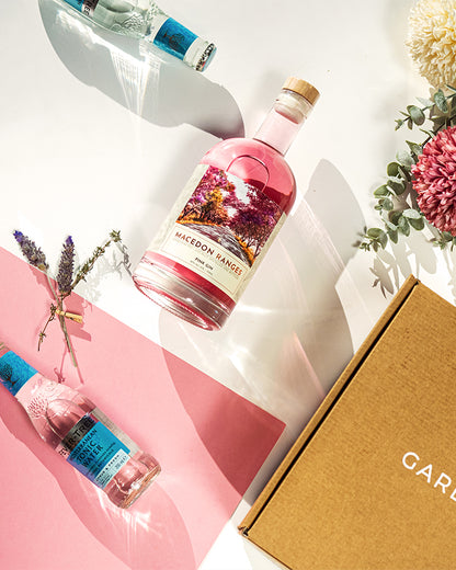 September Gin Gift Box + Stemmed Gin Glasses