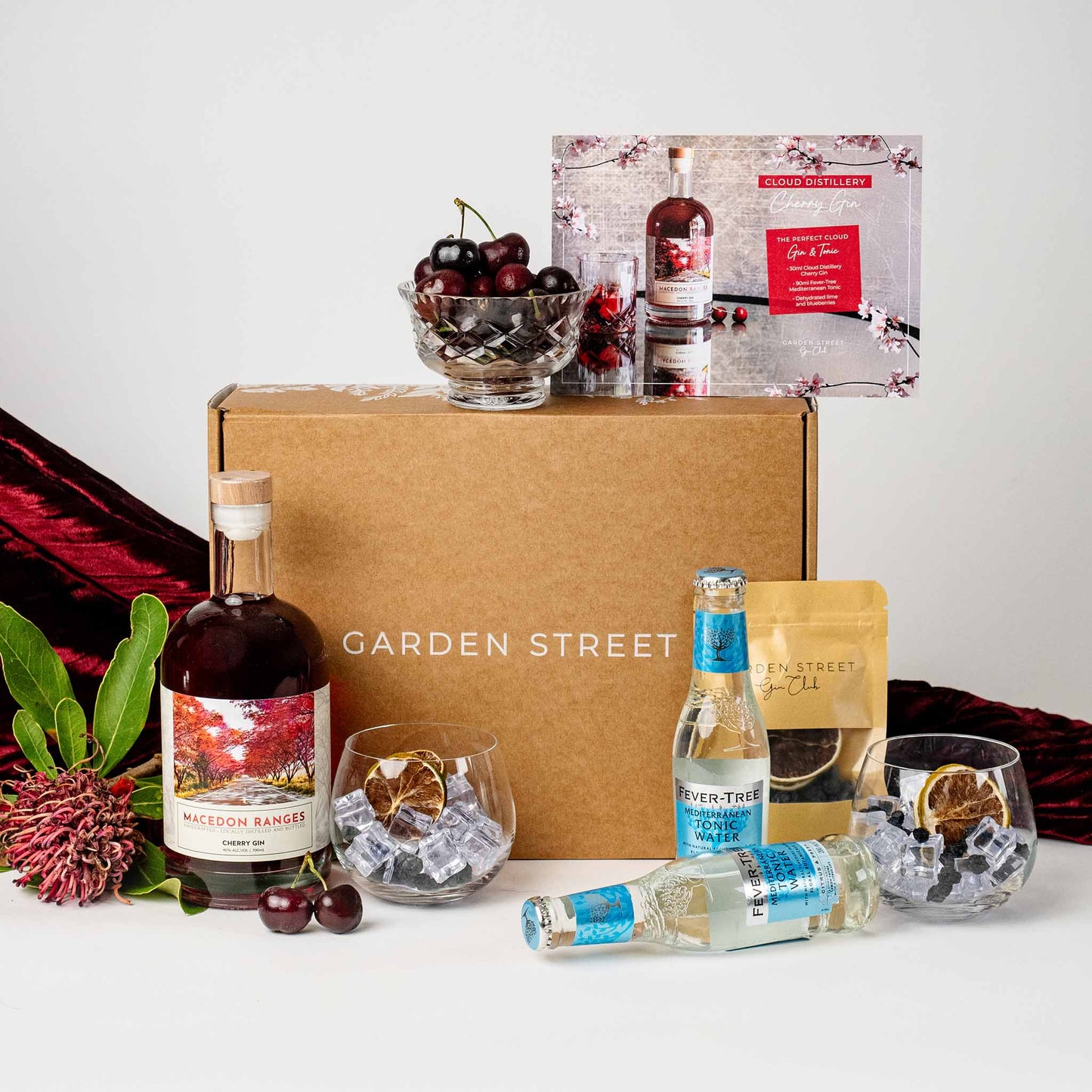 Cloud Distillery Cherry Gin Gift Box