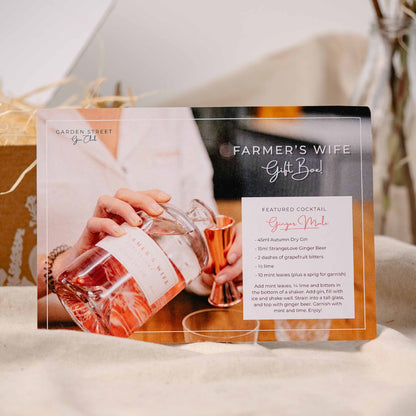 Farmer's Wife Gift Box + Stemmed Gin Glasses