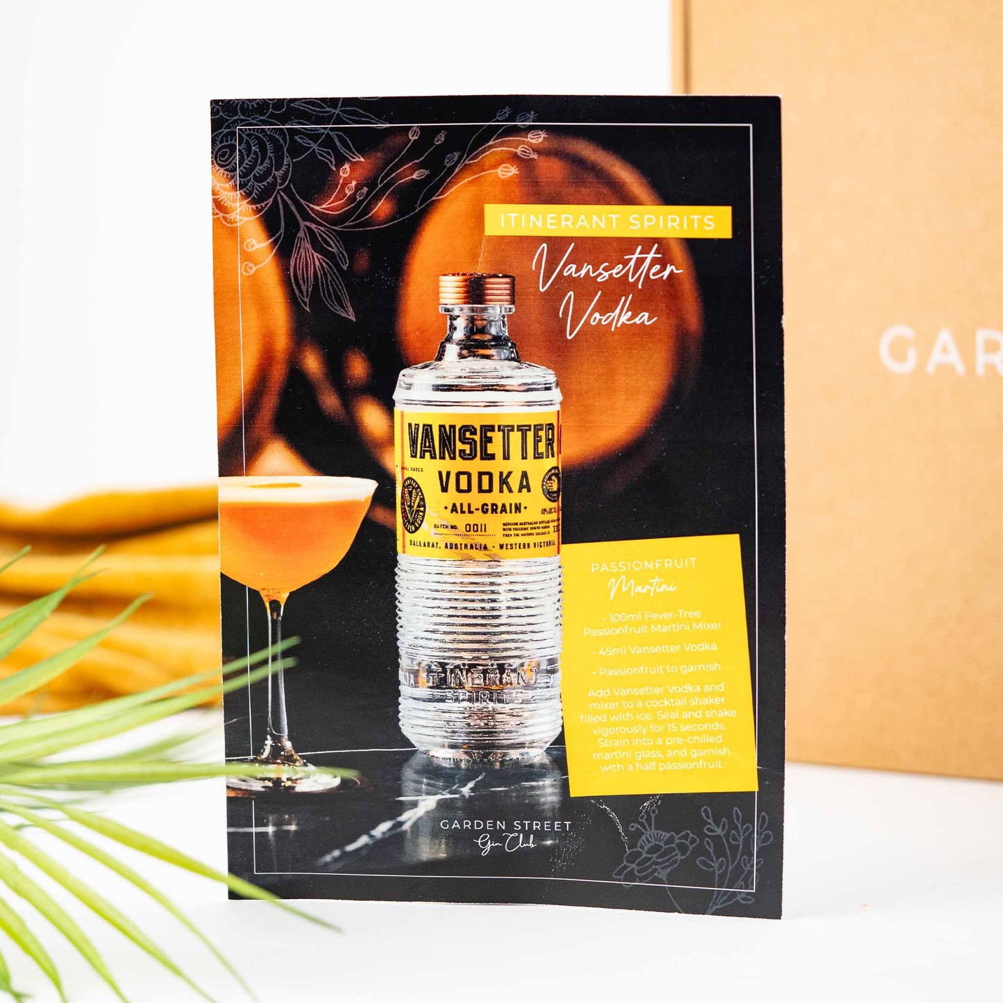 Vansetter Vodka Cocktail Gift Box