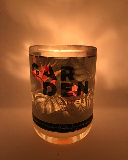 BoozyCandlez Garden Street Edition One Gin Candle